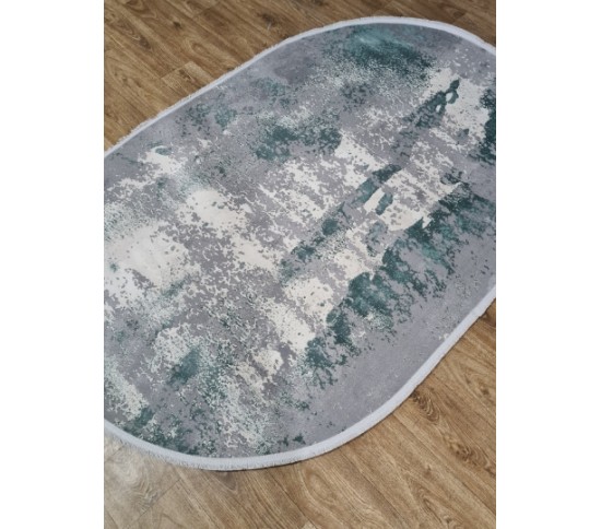 Синтетический ковер LUXURY 06185A TURQUOISE-VIZON HB - высокое качество по лучшей цене в Украине изображение 3.